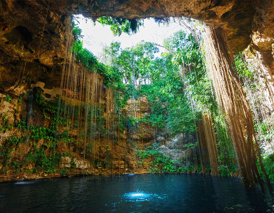 Cenotes in Cancun Mexico