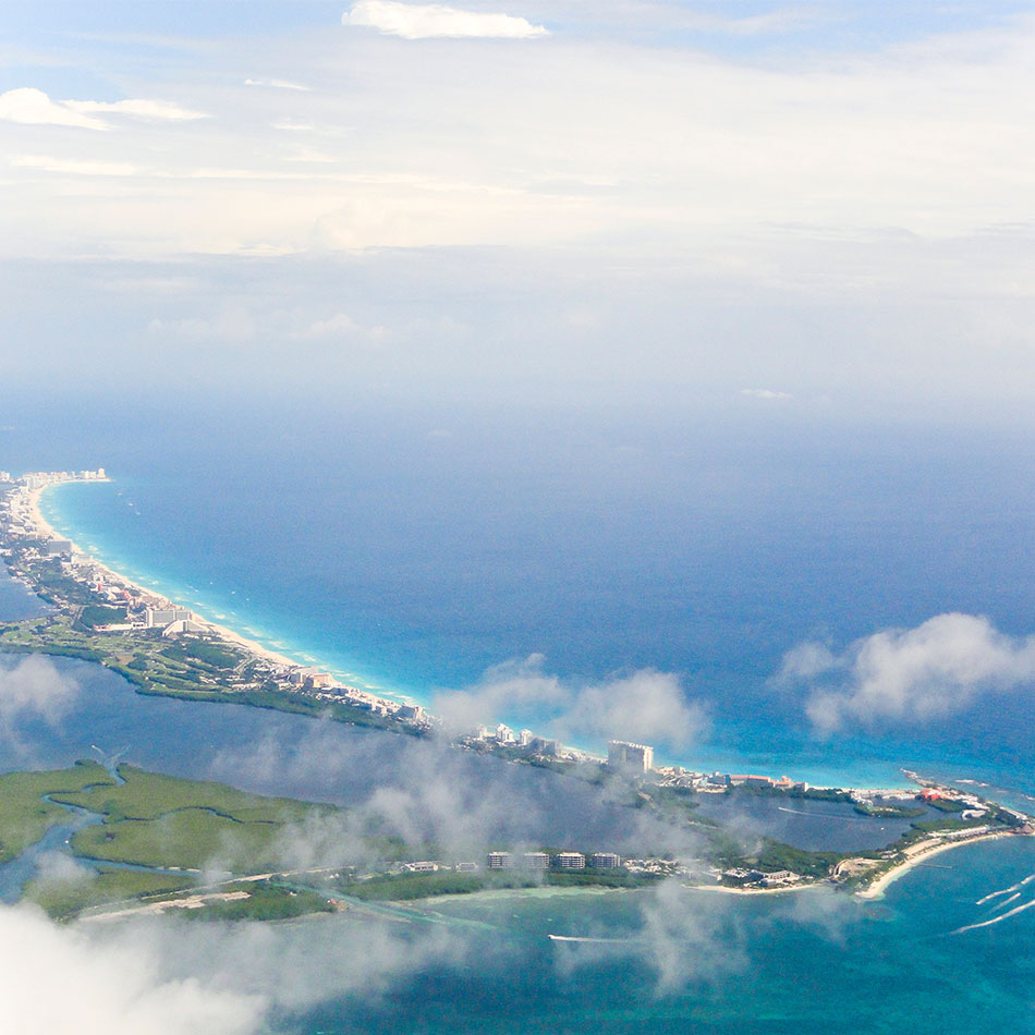 Beach vacation in cancun