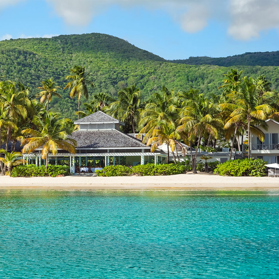 Ocean view of Carlisle Bay Resort in Antigua