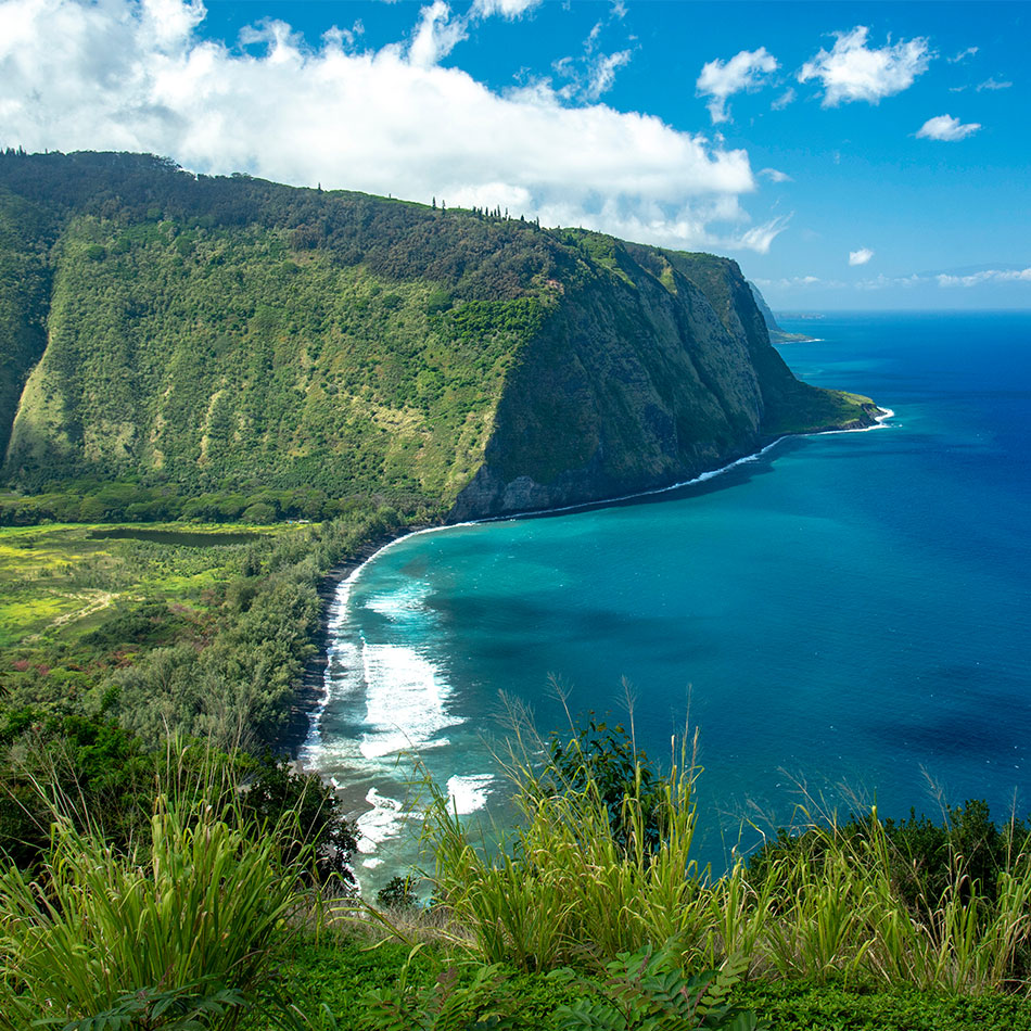 Lookout on the big island of Hawaii
